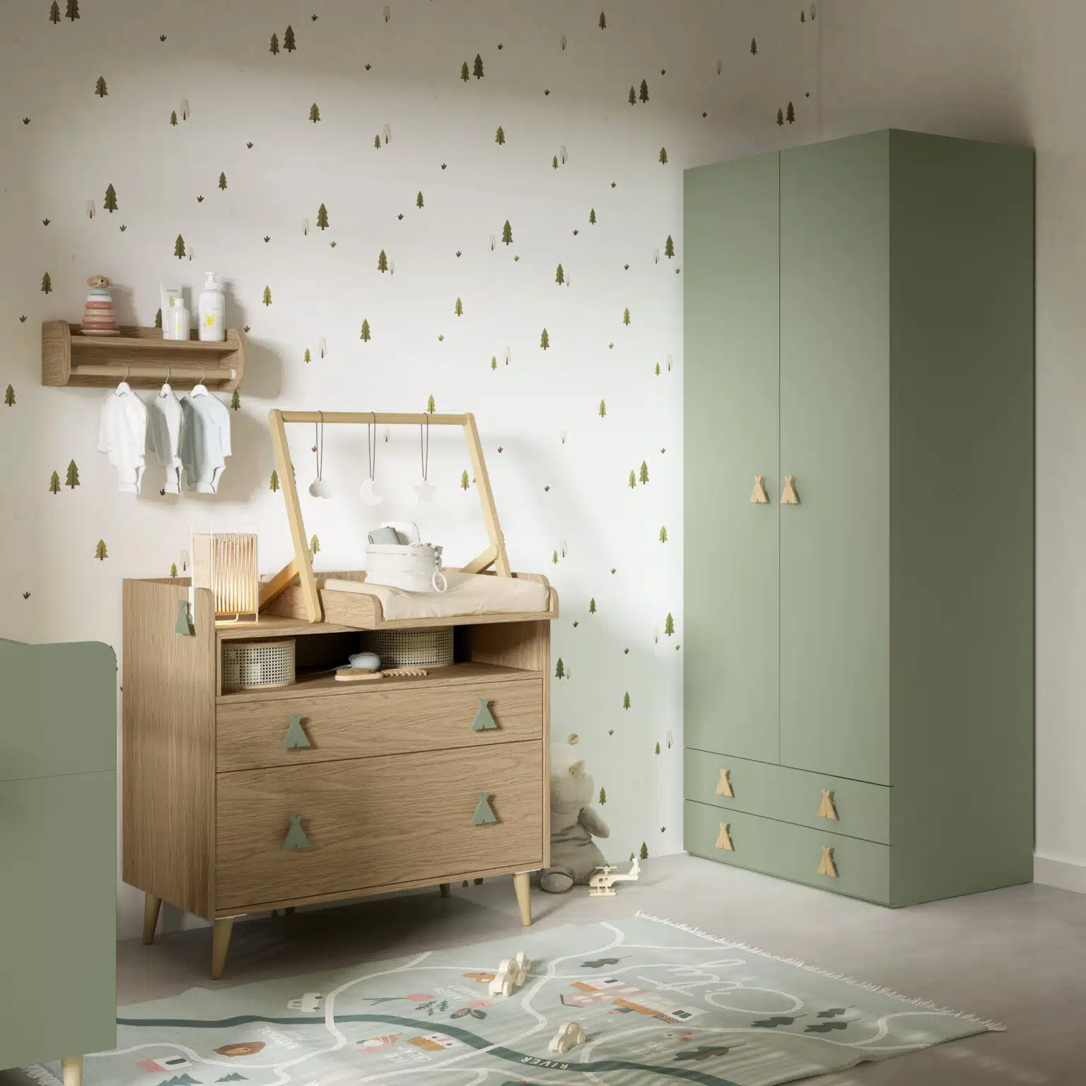 Comoda Ros Elemental para bebe